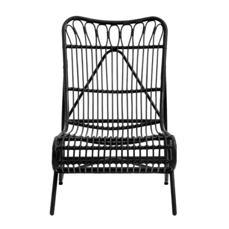 Bild på GARDEN Loungestol Svart från Nordal