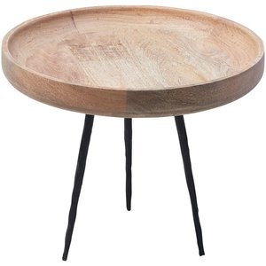 Tessa soffbord Ø70 cm - Trä/svart - Soffbord