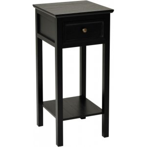 Holmby sängbord - Antiksvart - Sängbord -Sovrumsmöbler - Sängbord