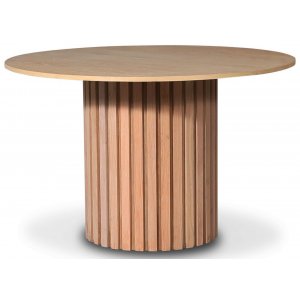 PiPi runt matbord Ø120 cm - Oljad ek - Ovala & Runda bord