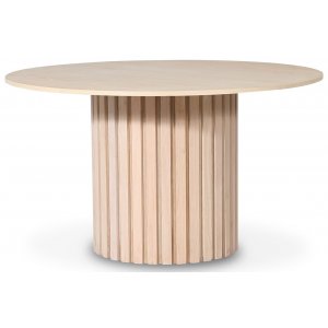 PiPi runt matbord Ø150 cm - Whitewash - Ovala & Runda bord