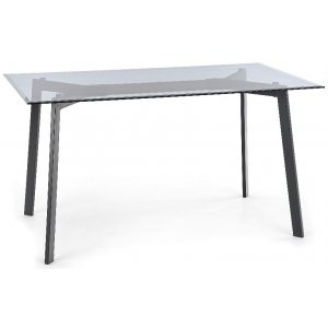 Stein matbord 140 x 80 cm - Svart - Övriga matbord