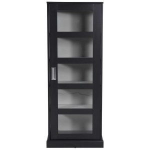 Touch vitrinskåp - Svart - Vitrinskåp & Glasskåp -Vitrinskåp & Glasskåp - Hyllor & Förvaring