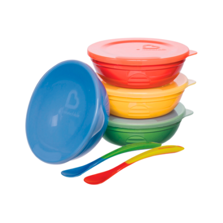 Bild på Burkar M Lock 4-Pack & 2skedar - Munchkin