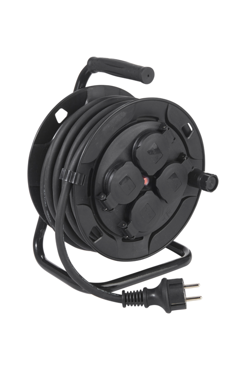 ell_1561080-01_Fs Bild på Kabelvinda 4 st uttag utomhus