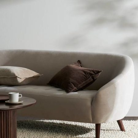 Bild på Soffa Codrian 3-sits i sammet - Ellos