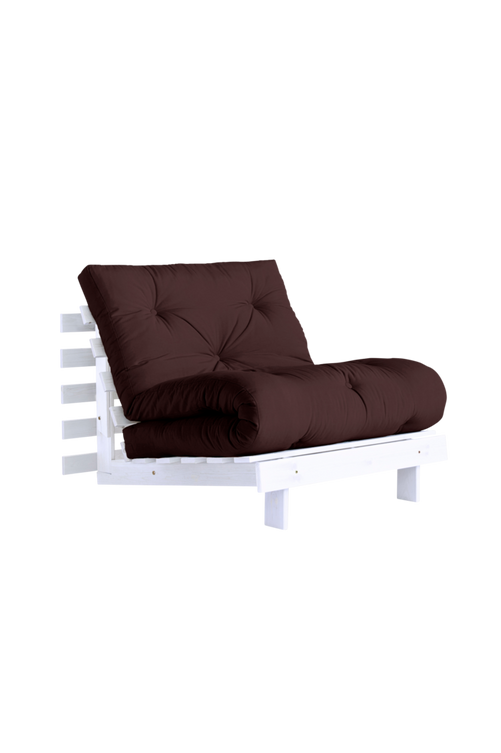 hom_1580329-09_Fs Bild på Loungestol Roots 90 Vit Bas - Karup Design