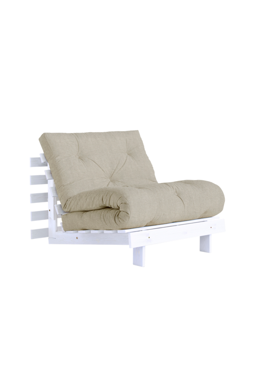 hom_1580329-11_Fs Bild på Loungestol Roots 90 Vit Bas - Karup Design