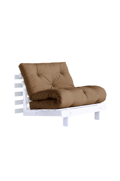 hom_1580329-12_Fs Bild på Loungestol Roots 90 Vit Bas - Karup Design