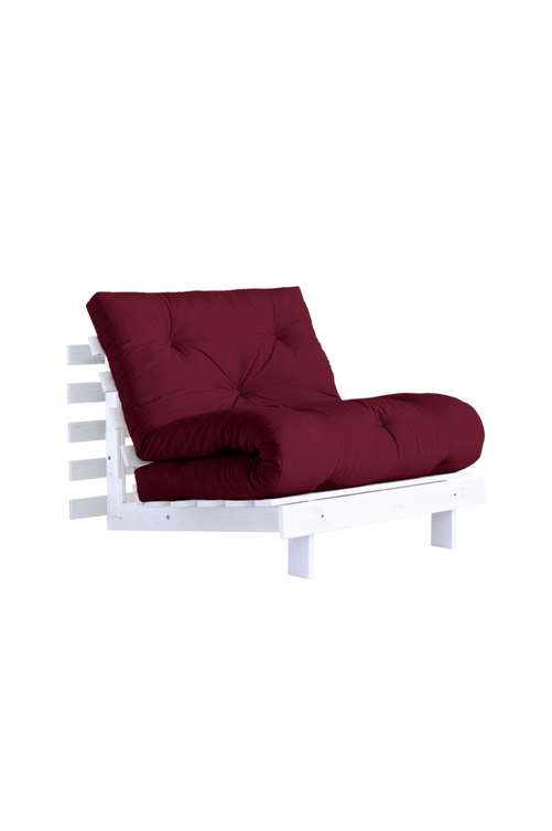 hom_1580329-14_Fs Bild på Loungestol Roots 90 Vit Bas - Karup Design