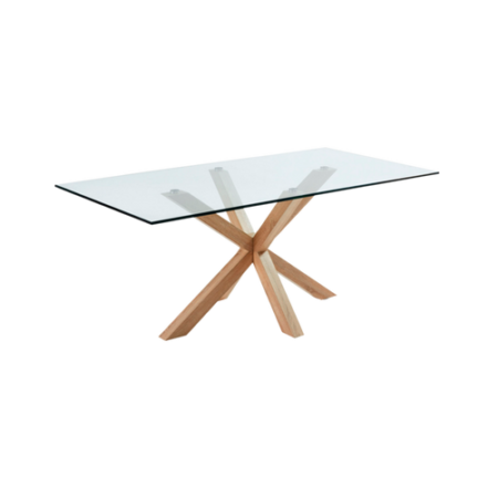 Bild på Matbord med träeffekt Argo 200 cm - Kave Home