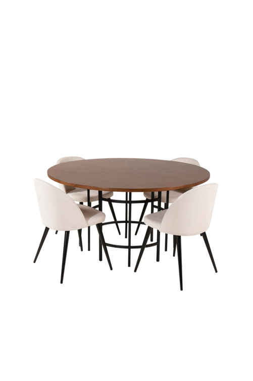 hom_1610241-01_Fs Bild på Matgrupp Copenhagen med Valetta matstol - Furniture Fashion