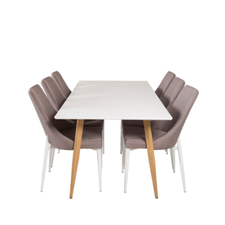 Bild på Matgrupp Penally med Matstol Leone - Venture Home