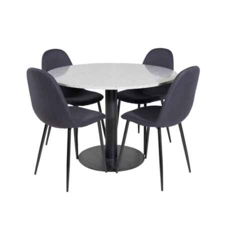 Bild på Matgrupp Ruben inkl 4st matstolar Penally - Venture Home