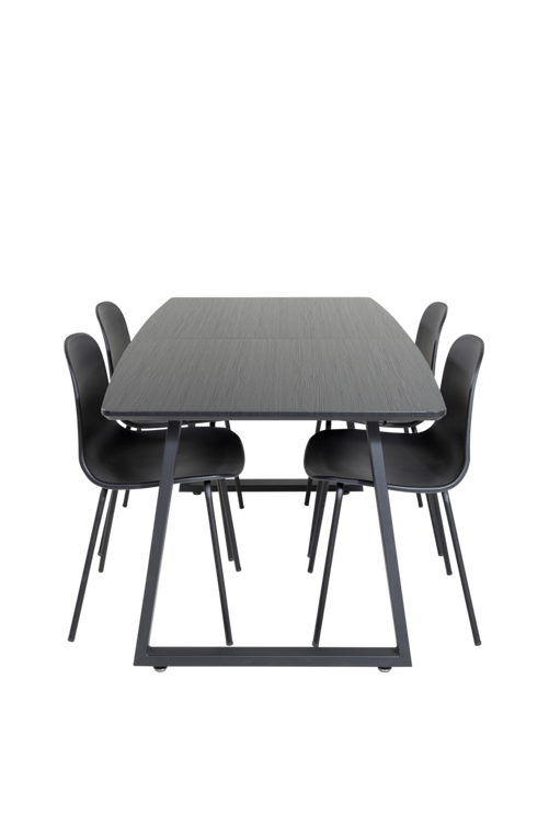 hom_1626876-01_Fs Bild på Matgrupp Irene med 4st matstolar Almvik - Venture Home