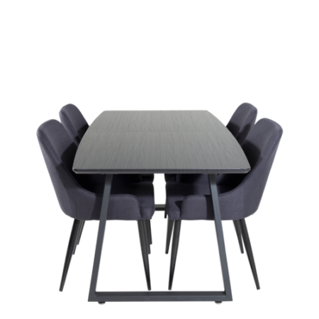 Bild på Matgrupp Irene med 4st matstolar Pia - Venture Home