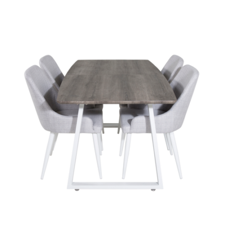 Bild på Matgrupp Irene med 4st matstolar Pia - Venture Home