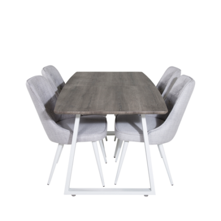 Bild på Matgrupp Irene med 4st matstolar Valleta - Venture Home