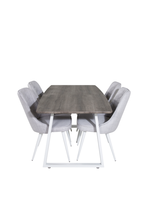 hom_1626889-01_Fs Bild på Matgrupp Irene med 4st matstolar Valleta - Venture Home