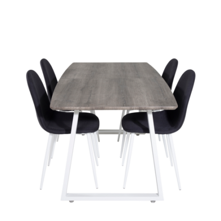 Bild på Matgrupp Irene med 4st matstolar Penally - Venture Home