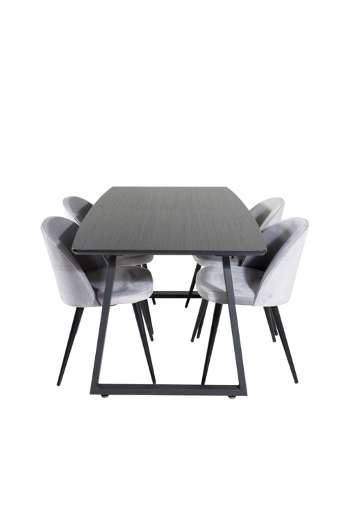 hom_1626906-01_Fs Bild på Matgrupp Irene med 4st matstolar Valleta - Venture Home