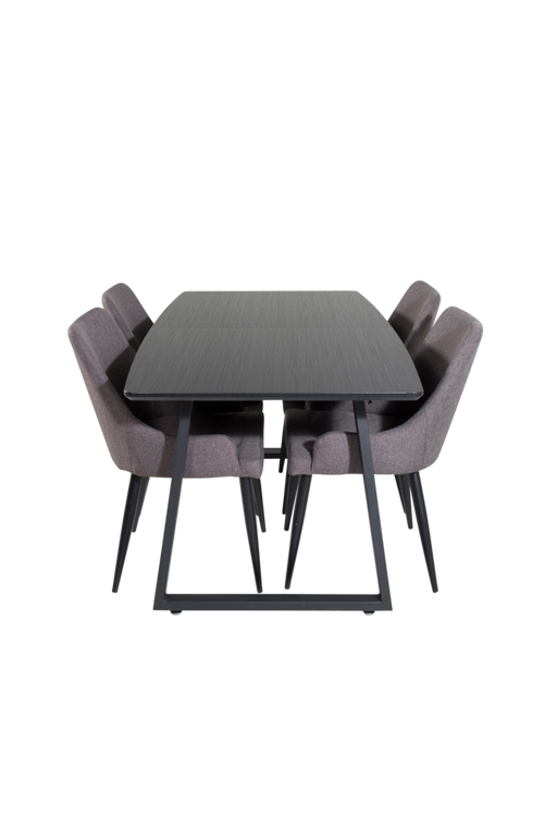 hom_1626928-01_Fs Bild på Matgrupp Irene med 4st matstolar Pia - Venture Home