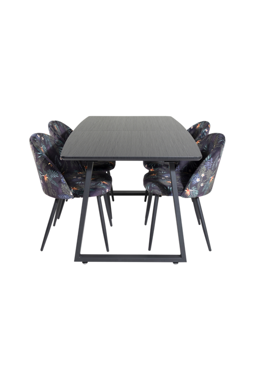 hom_1626945-01_Fs Bild på Matgrupp Irene med 4st matstolar Valleta - Venture Home