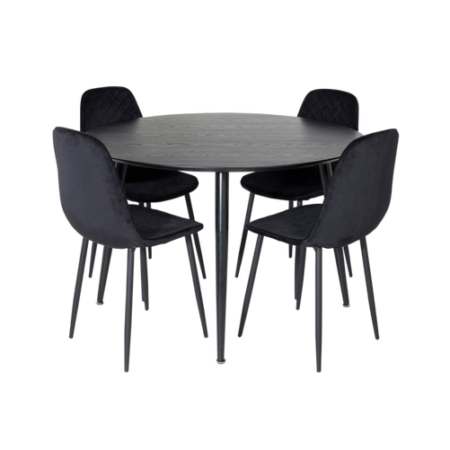 Bild på Matgrupp Doris med 4st matstolar Penally - Venture Home