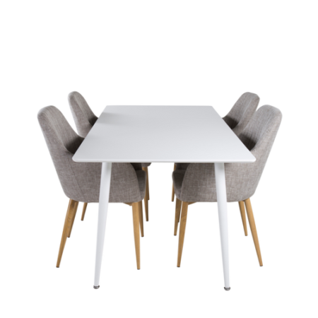 Bild på Matgrupp Penally med 4st matstolar Catrine - Venture Home