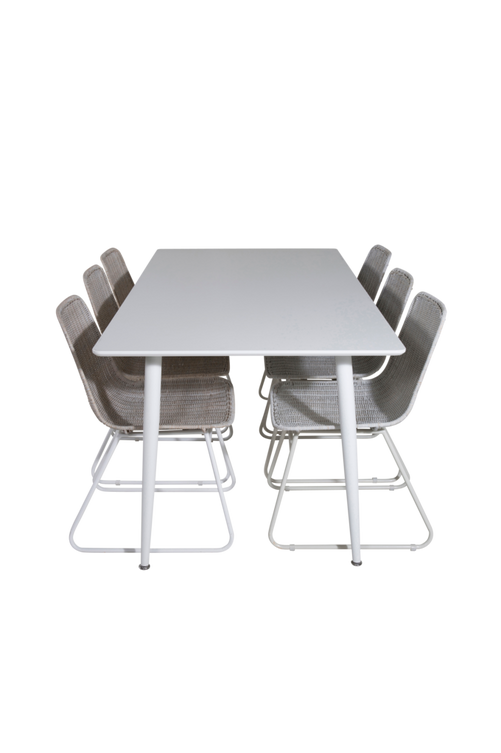 hom_1626980-01_Fs Bild på Matgrupp Penally med 6st matstolar Camille - Venture Home