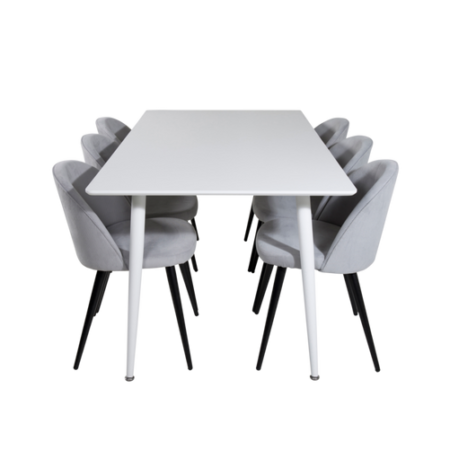 Bild på Matgrupp Penally med 6st matstolar Valleta - Venture Home