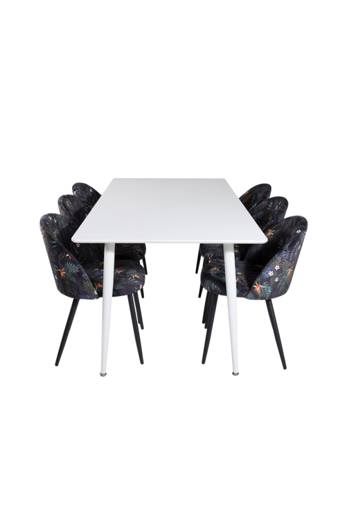 hom_1626987-01_Fs Bild på Matgrupp Penally med 6st matstolar Valleta - Venture Home