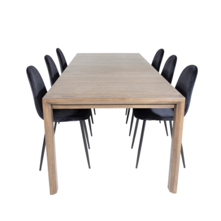 Bild på Matgrupp Sandhamn inkl 6st matstolar Penally - Venture Home