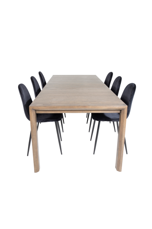 hom_1627015-01_Fs Bild på Matgrupp Sandhamn inkl 6st matstolar Penally - Venture Home