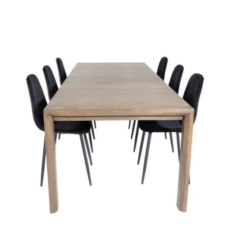 Bild på Matgrupp Sandhamn inkl 6st matstolar Penally - Venture Home