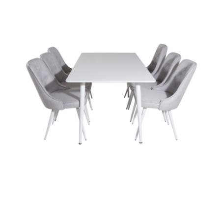 Bild på Matgrupp Penally inkl 6st matstolar Valleta - Venture Home