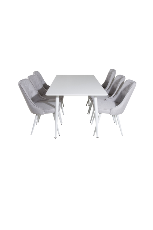 hom_1627060-01_Fs Bild på Matgrupp Penally inkl 6st matstolar Valleta - Venture Home