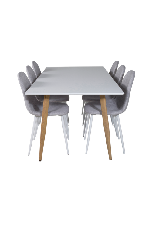 hom_1627070-01_Fs Bild på Matgrupp Penally inkl 6st matstolar Penally - Venture Home