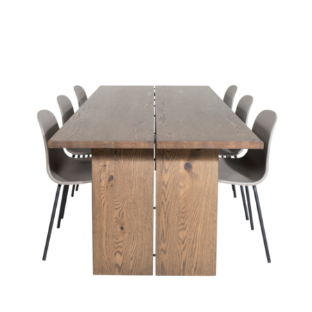 Bild på Matgrupp Lysekil inkl 6st matstolar Almvik - Venture Home