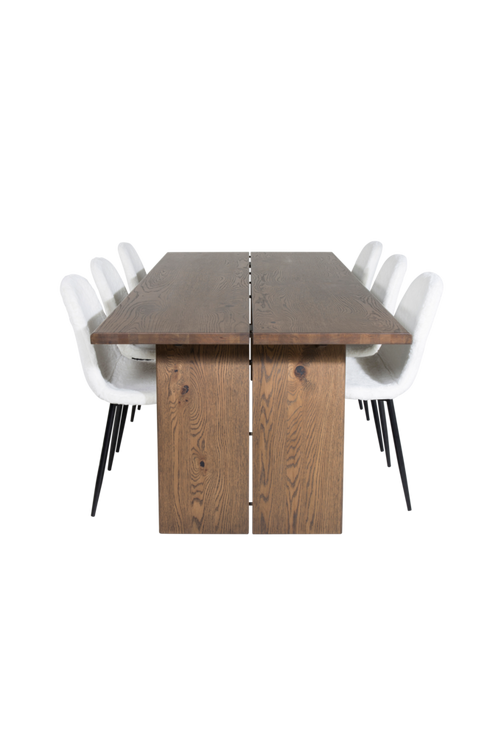 hom_1627094-01_Fs Bild på Matgrupp Lysekil inkl 6st matstolar Penally - Venture Home