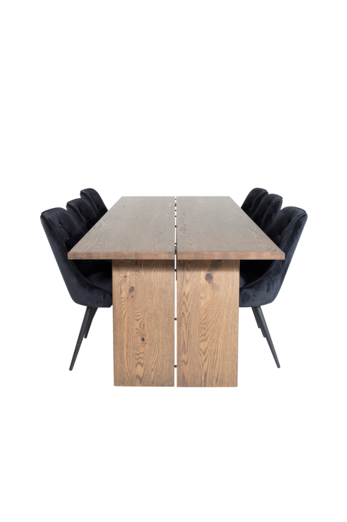 hom_1627097-01_Fs Bild på Matgrupp Lysekil inkl 6st matstolar Valleta - Venture Home