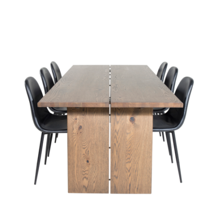 Bild på Matgrupp Lysekil inkl 6st matstolar Penally - Venture Home