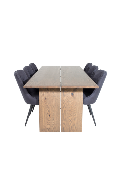 hom_1627105-01_Fs Bild på Matgrupp Lysekil inkl 6st matstolar Valleta - Venture Home