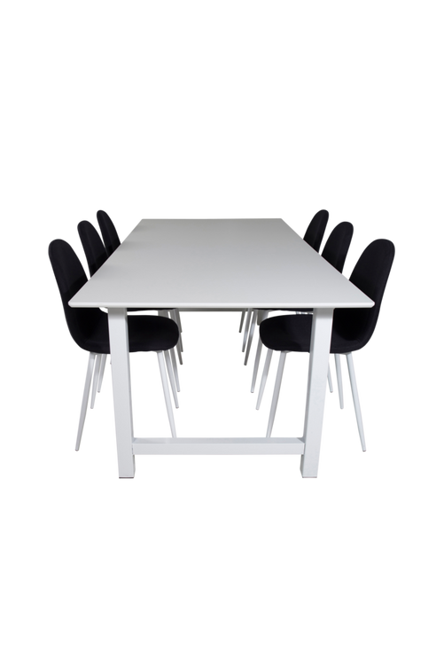 hom_1627111-01_Fs Bild på Matgrupp Cissi inkl 6st matstolar Penally - Venture Home