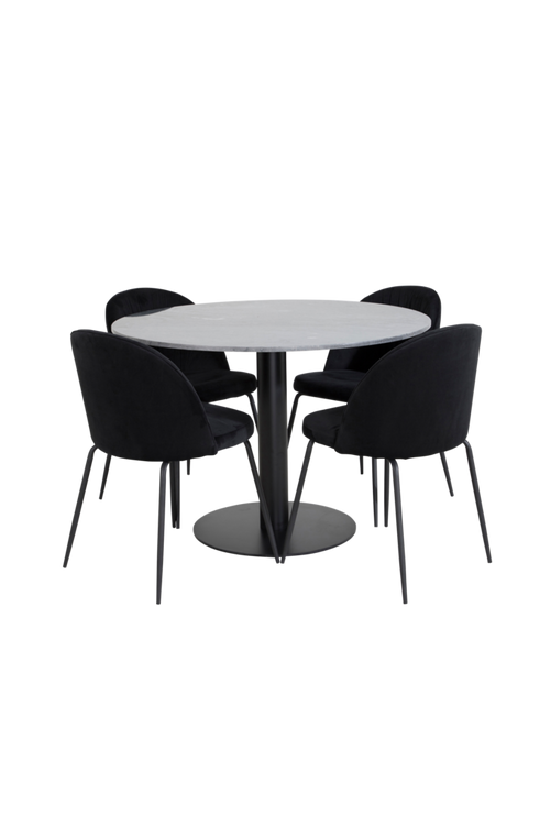 hom_1629056-02_Fs Bild på Matgrupp Estri med 4st matstolar Vallby - Venture Home