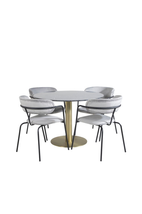 hom_1629057-01_Fs Bild på Matgrupp Estri med 4st matstolar Atticus - Venture Home