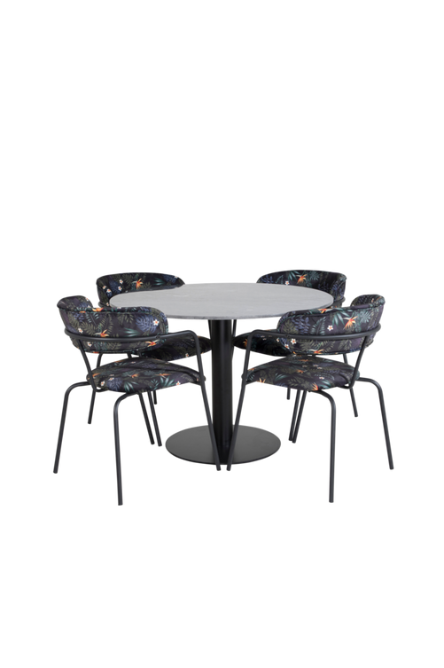 hom_1629057-04_Fs Bild på Matgrupp Estri med 4st matstolar Atticus - Venture Home