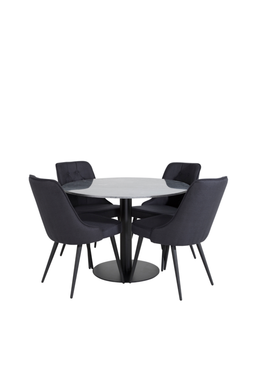 hom_1629059-02_Fs Bild på Matgrupp Estri med 4st matstolar Valleta - Venture Home