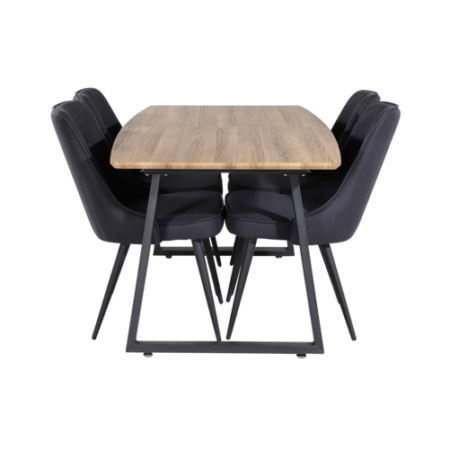 Bild på Matgrupp Irene med 4st matstolar Valleta - Venture Home