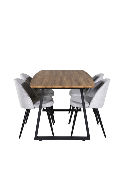 hom_1629074-04_Fs Bild på Matgrupp Irene med 4st matstolar Valleta - Venture Home